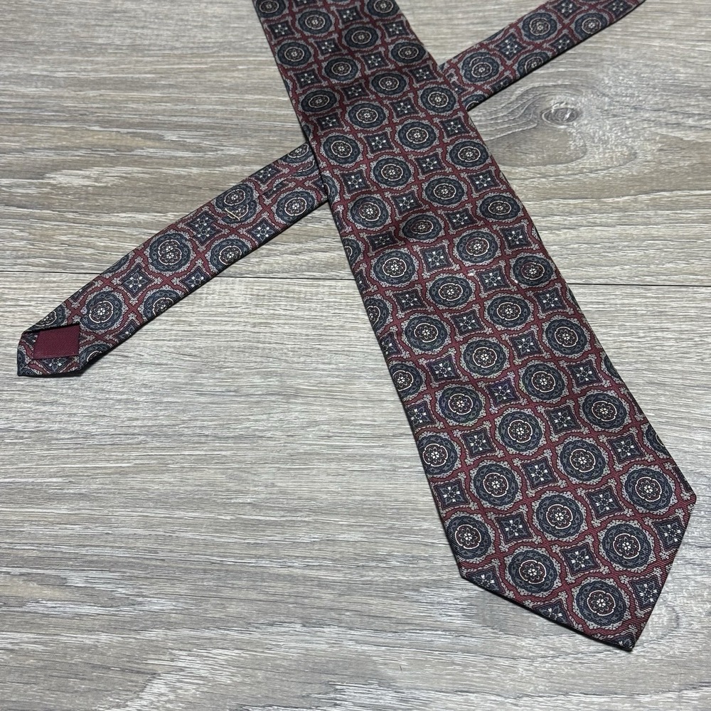Ferrell Reed Nordstrom Handmade Luxury 100% 20 oz Silk Neck Tie for Men 58"L